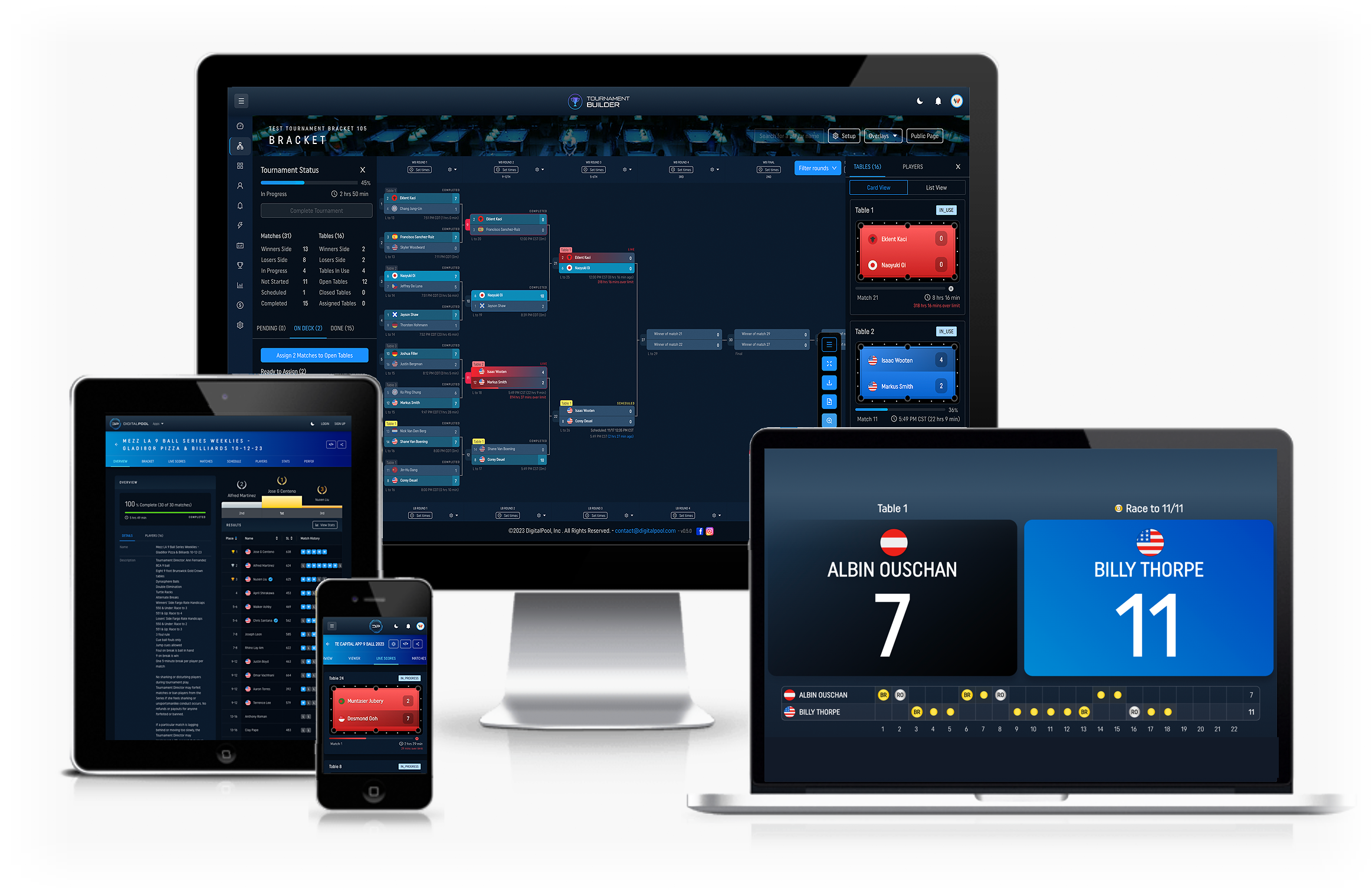 DigitalPool - Bridging the gap between player and technology